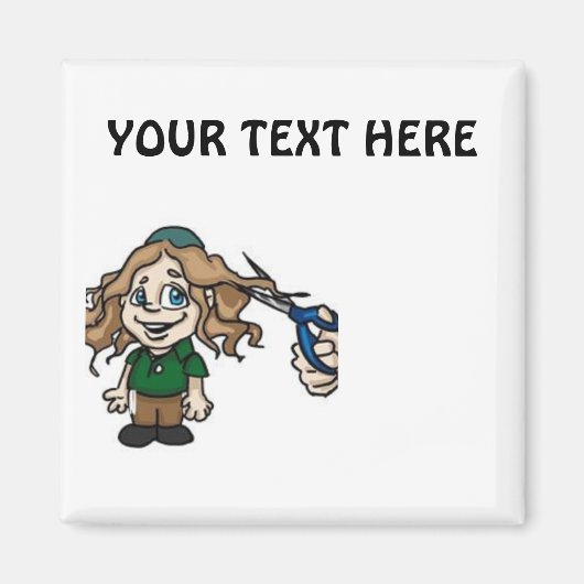 Upsherin Party Magneten Favor Gasten (Voorkant)