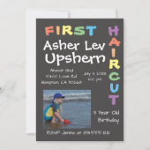 upshern upshernish upsherin uitnodigingen uitnodig (Voorkant)