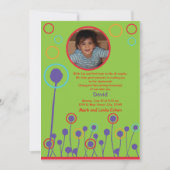 Upshernish nodigen kaart (Voorkant)