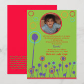 Upshernish nodigen kaart (Voorkant / Achterkant)