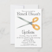 Upshernish Uitnodiging Upshern Upsherin Uitnodigin (Voorkant)