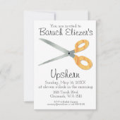 Upshernish Uitnodiging Upshern Upsherin Uitnodigin (Voorkant)