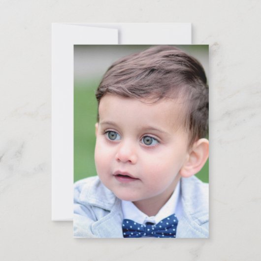 Upshernish Uitnodiging Upshern Upsherin Uitnodigin (Achterkant)