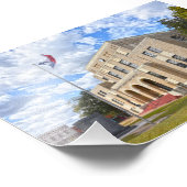 Upshur County Courthouse, Gilmer, Texas Poster (Hoek)