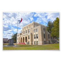 Upshur County Courthouse, Gilmer, Texas Poster