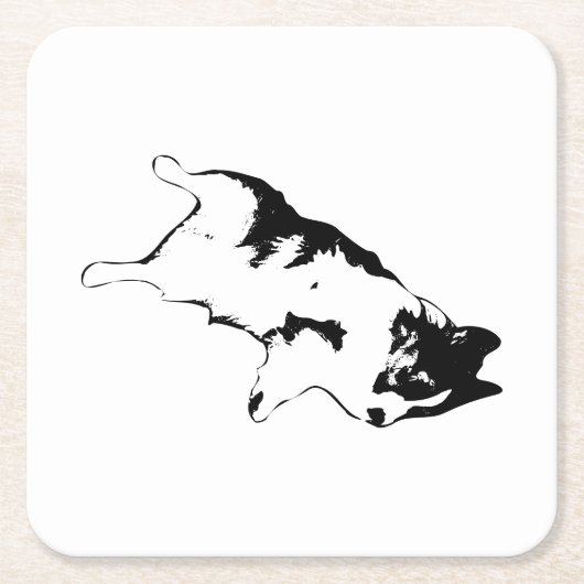 upside-down charme kartonnen onderzetters (Voorkant)