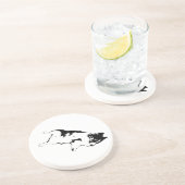 upside-down charme zandsteen onderzetter (Zijkant)