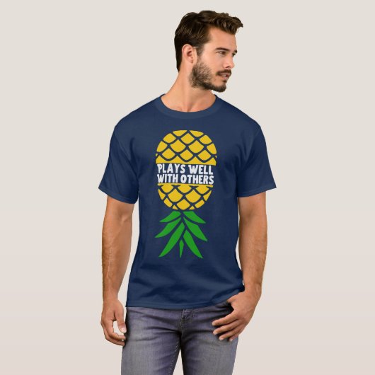 Upside Down Pineapple gift T-shirt (Voorkant volledig)