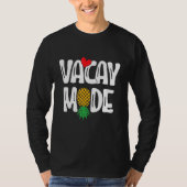 Upside Down Pineapple Sharing Swinger Vacation T-shirt (Voorkant)