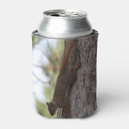 Upside Down Squirrel Blikjeskoeler (Blikje Voorkant)
