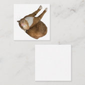 Upside-Down Sunshine Notitiekaartje (Voorkant / Achterkant)