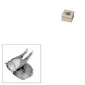 Upside-Down Sunshine Rubberstempel (Gestempeld)