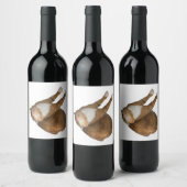 Upside-Down Sunshine Wijn Etiket (Flessen)