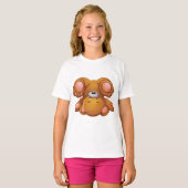 Upside Down Teddy Bear T-shirt (Voorkant volledig)