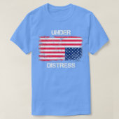 Upside down US Flag T-shirt (Design voorkant)