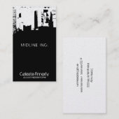 Upside Downtown Skyline Visitekaartje (Voorkant / Achterkant)