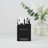 Upside Downtown Skyline Visitekaartje (Staand voorkant)