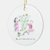 upsidedown_christmas keramisch ornament (Links)