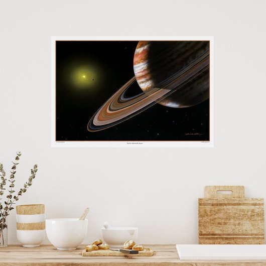 Upsilon Andromedae System Print (Keuken)