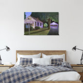 Upstairs Downstairs 2006 Canvas Afdruk (Insitu (Slaapkamer))