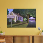 Upstairs Downstairs 2006 Canvas Afdruk (Insitu (Woonkamer))