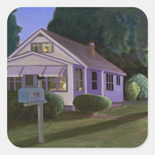 Upstairs Downstairs 2006 Vierkante Sticker