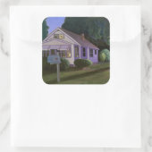 Upstairs Downstairs 2006 Vierkante Sticker (Tas)