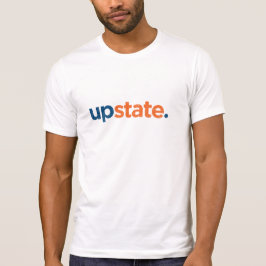 upstate.  Cuse kleuren. T-shirt