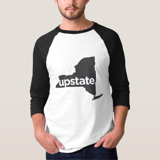 upstate New York Ballshirt T-shirt (Voorkant)