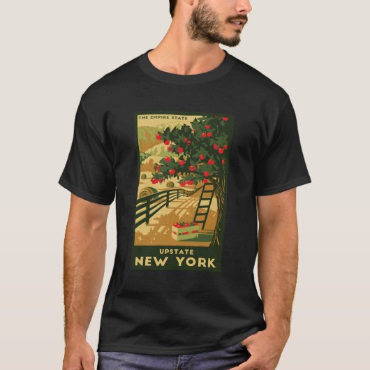 Upstate New York T-shirt (Voorkant)