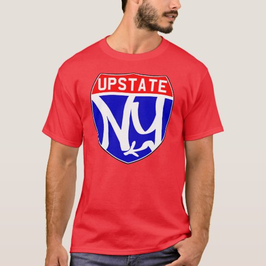 Upstate Red T T-shirt (Voorkant)