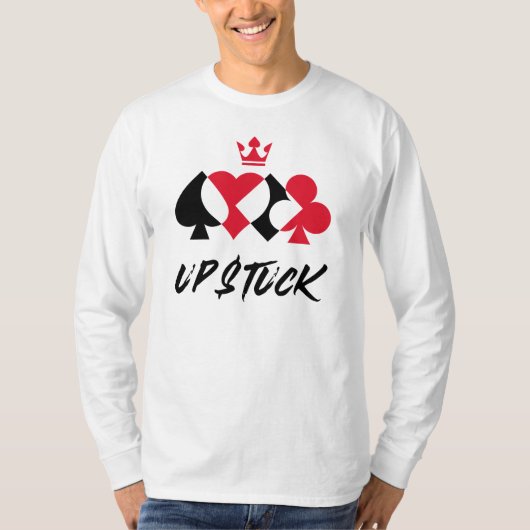 UpStuck Suits unisex lange hoes t-shirt (Voorkant)