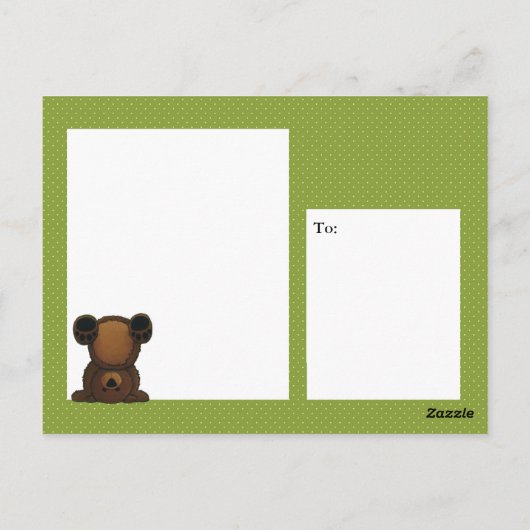 Upsy Daisy Briefkaart (Achterkant)