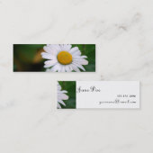 Upsy-Daisy [Skinny] Mini Visitekaartje (Voorkant / Achterkant)