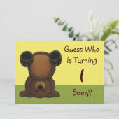 Upsy Daisy Uitnodiging (Staand voorkant)