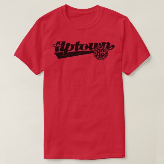 Uptown Bar en Cafe T-shirt (Design voorkant)