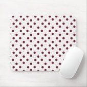 Uptown Bliss Mousepad, Burgundy Muismat (Met muis)