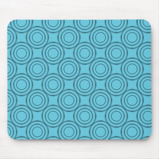 Uptown Class Mousepad, Turquoise Muismat (Voorkant)