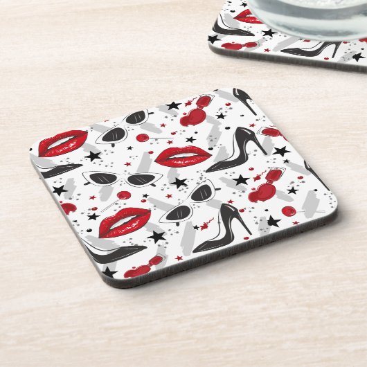 Uptown Girl Bier Onderzetter (Linkerzijde)