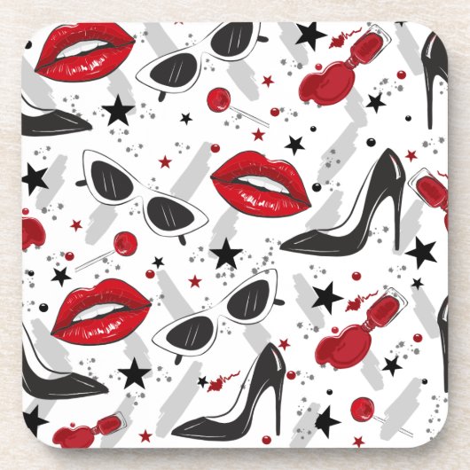 Uptown Girl Bier Onderzetter (Voorkant)