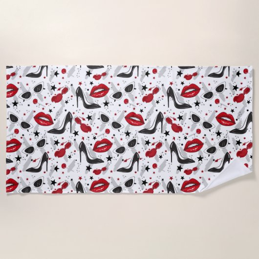 Uptown Girl Strandlaken (Voorkant)