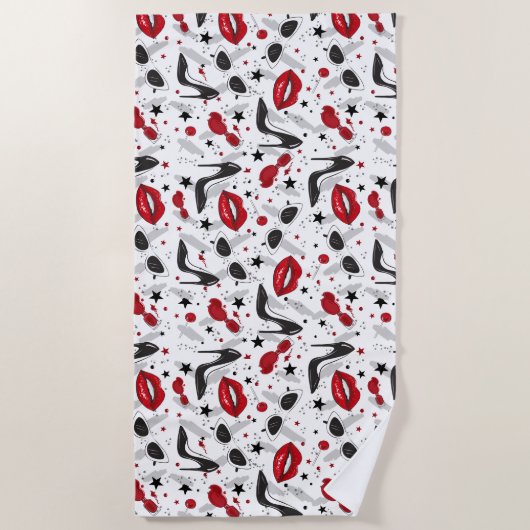 Uptown Girl Strandlaken (Voorkant)