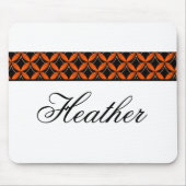 Uptown Glam Fancy Halloween Mousepad Muismat (Voorkant)