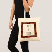 Uptown Glam Fancy Halloween Trick or treat Bag Tote Bag (Voorkant (product))