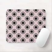 Uptown Hipster Mousepad, Delicate Light Pink Muismat (Met muis)