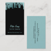 Uptown Midnight New Grey G Visitekaartje (Voorkant / Achterkant)