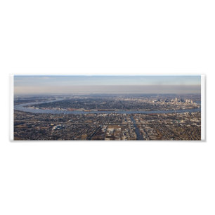 Uptown New Orleans Aerial Foto Afdruk