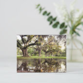 Uptown New Orleans Rain Briefkaart (Staand voorkant)