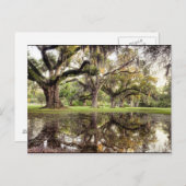 Uptown New Orleans Rain Briefkaart (Voorkant / Achterkant)