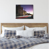 Uptown New Orleans Zonsondergang Canvas (Insitu (Slaapkamer))